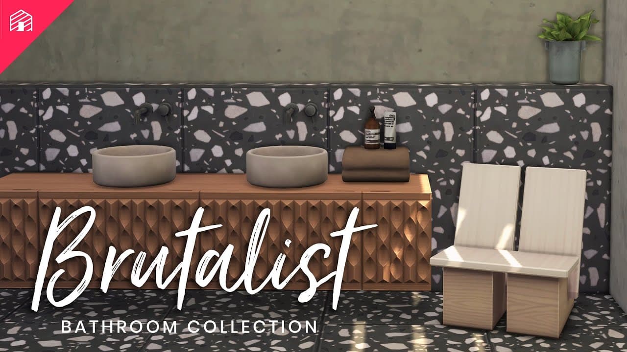 Галерея мода Набор для ванной Brutalist Bathroom #2